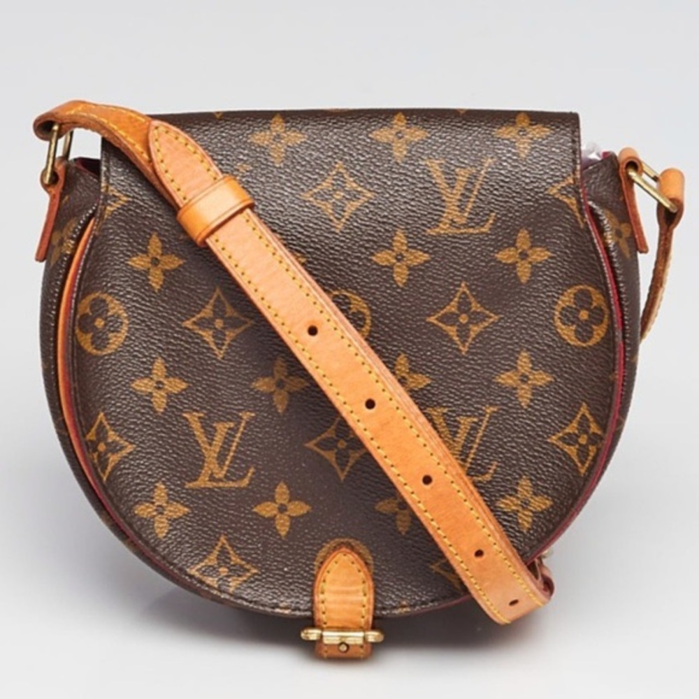 LOUIS VUITTON Monogram Tambourin Crossbody Handbag